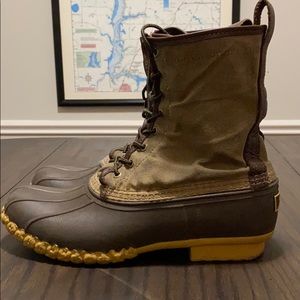 LL Bean signature Maine Hunting Duck boots